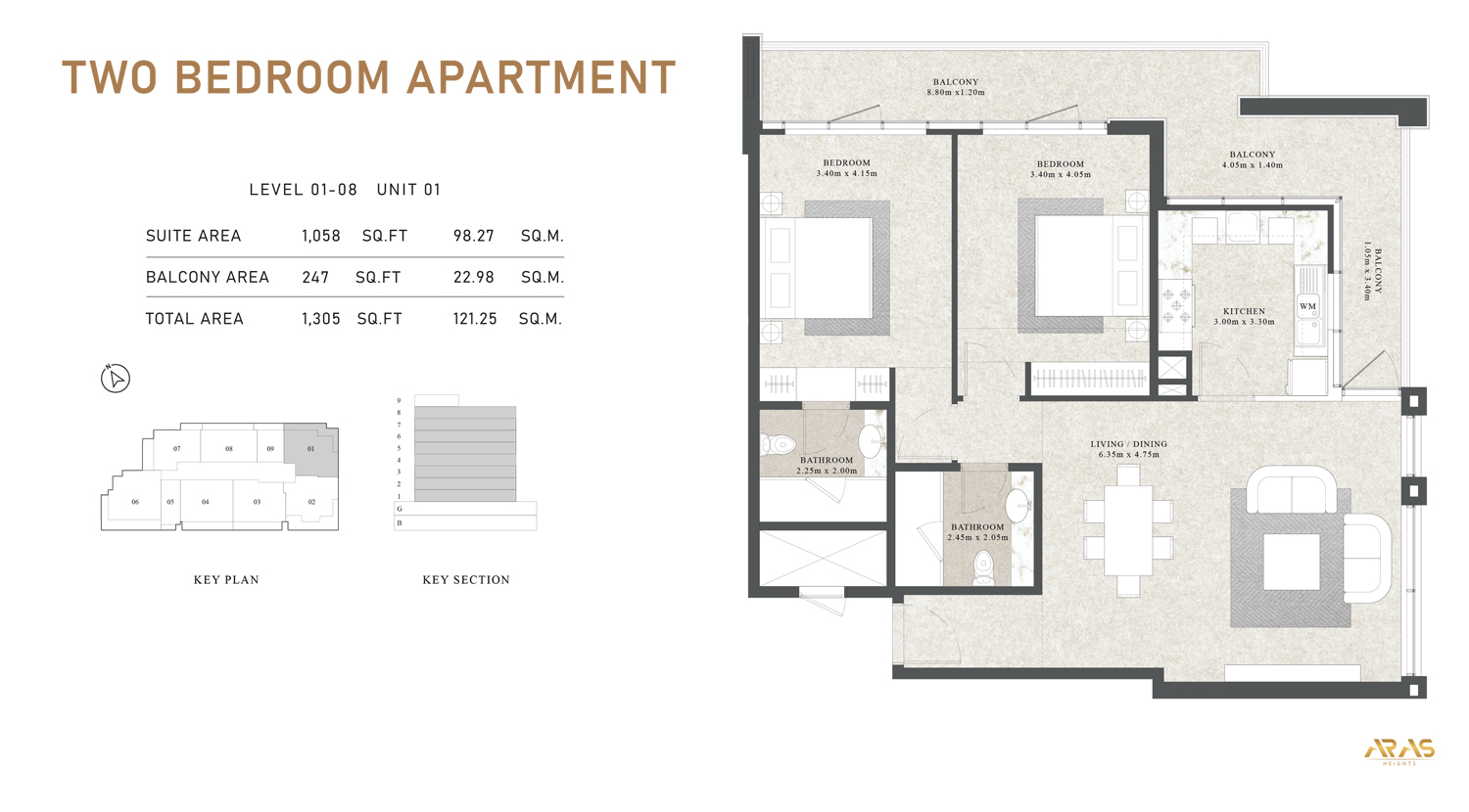 2 Bedroom